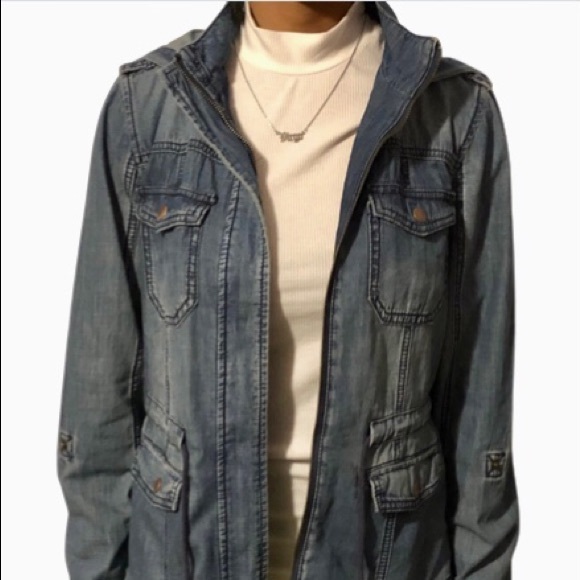 American Rag Jackets & Blazers - American Rag Utility Lightweight Zip Jacket